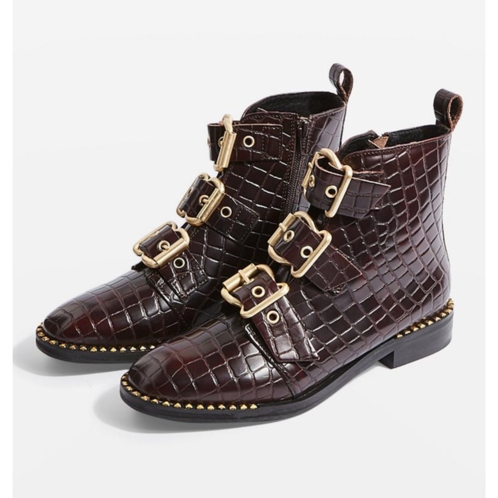 Croc top shop boots